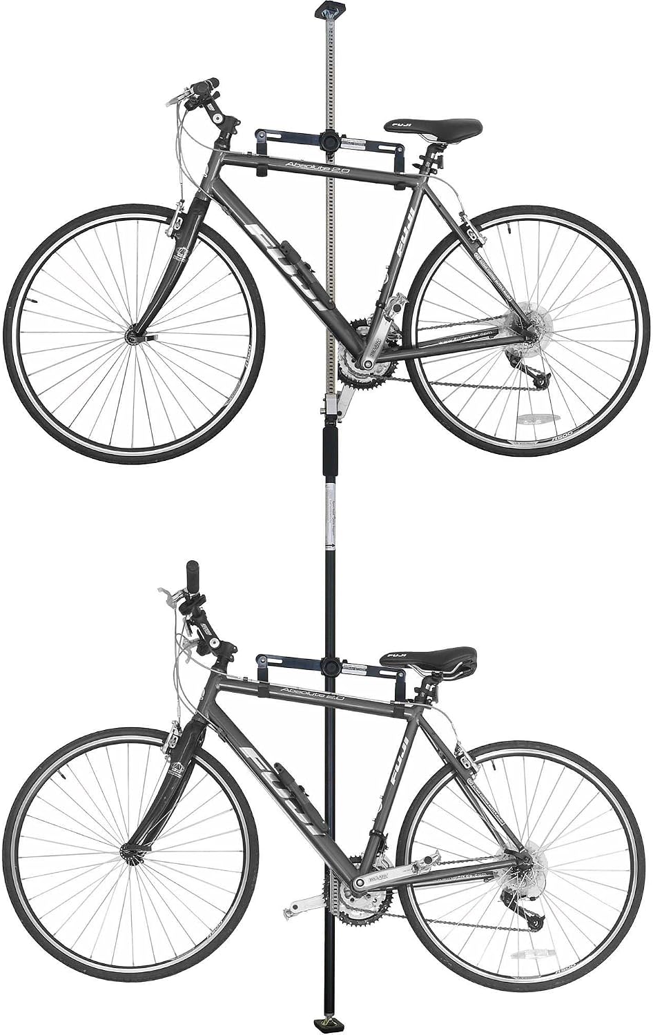 SPAREHAND Q-RAK II - Dual Bike Storage System - CP - Bike Rack Garage Storage...