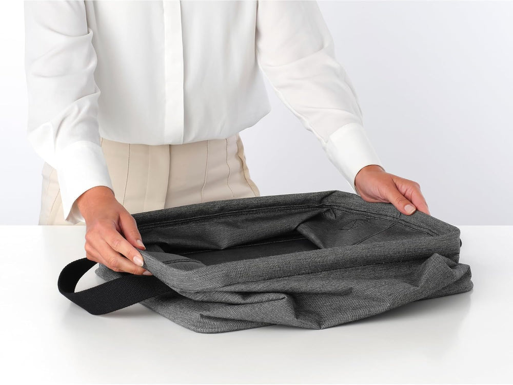 Brabantia - Foldable Laundry Basket 9.25 Gal - Water Resistant Hamper for Wet...