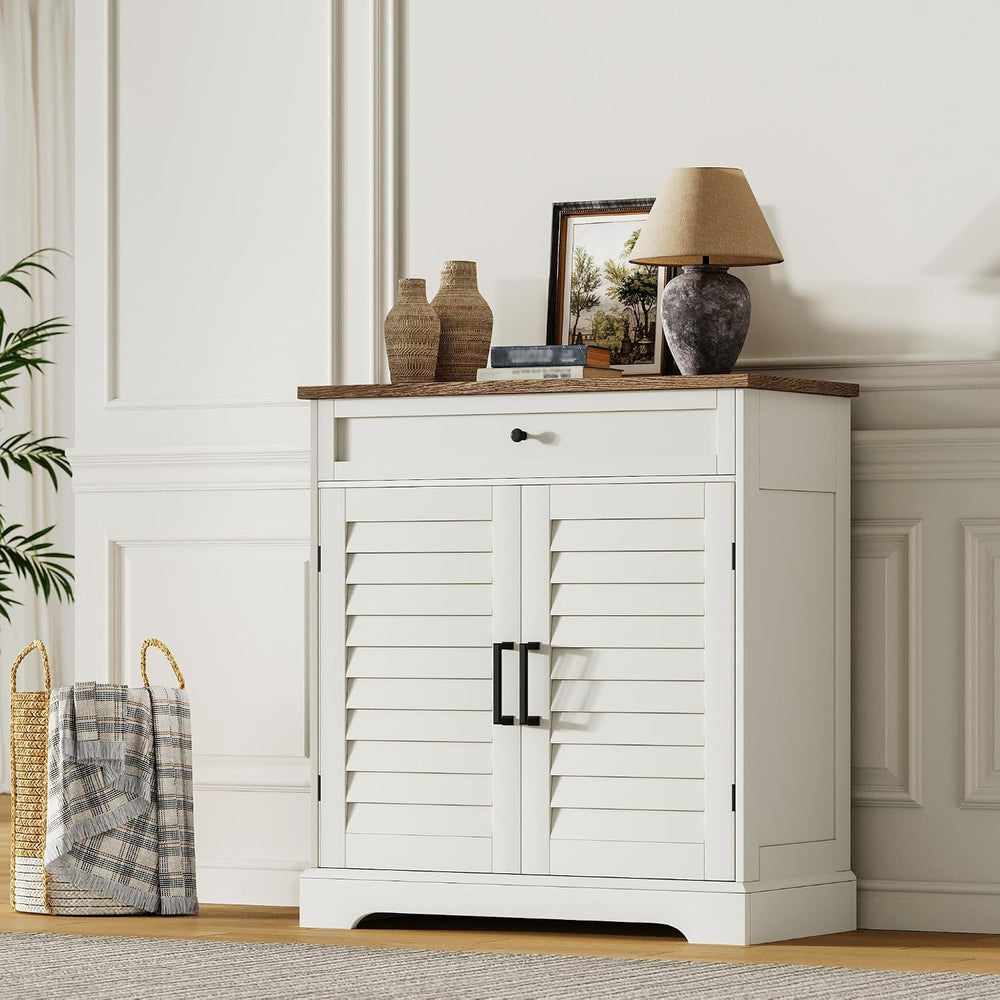 ChooChoo Bathroom Storage Cabinet with Drawer and 2 Doors