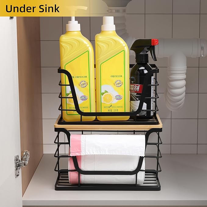 ALOCEO 3 Pack Stackable Storage Bins