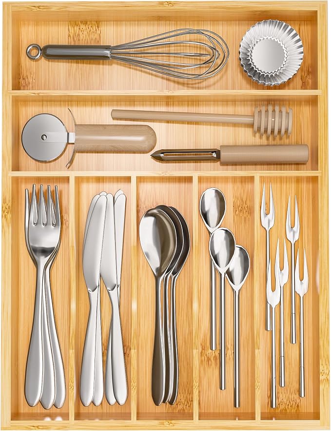Flatware Organizer Silverware Drawer Organizer