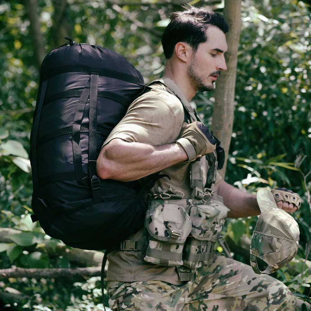 MT Army Military Modular Sleeping Bags System, Multi Layered with Bivy Cover ...