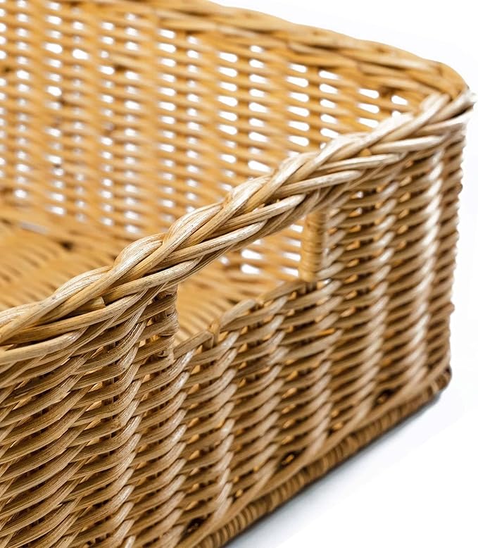 The Basket Lady Under The Bed/Basic Wicker Storage Basket, Extra Large