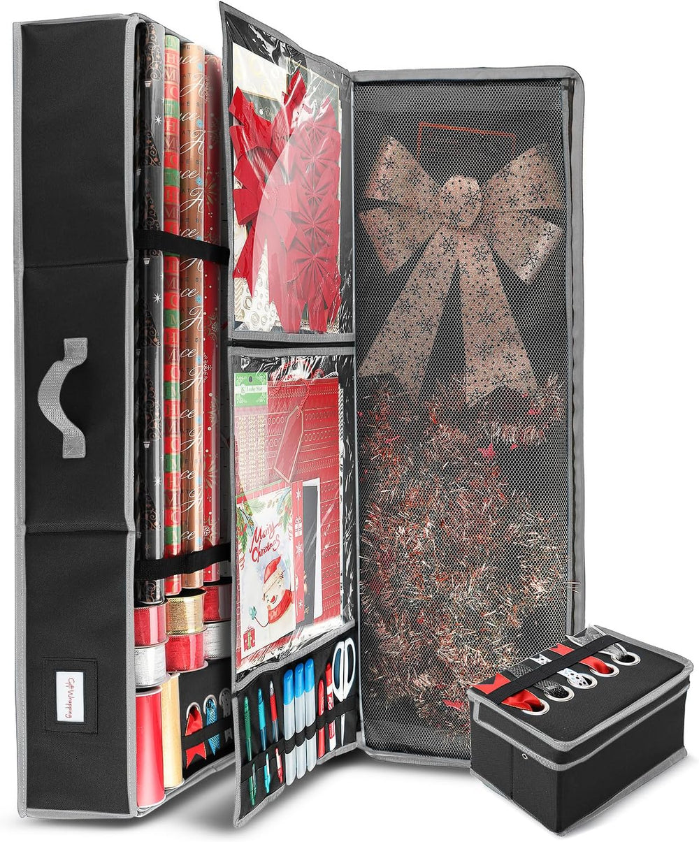 Hearth & Harbor Holiday Storage with Extra 2 PC of Christmas Storage Bins...