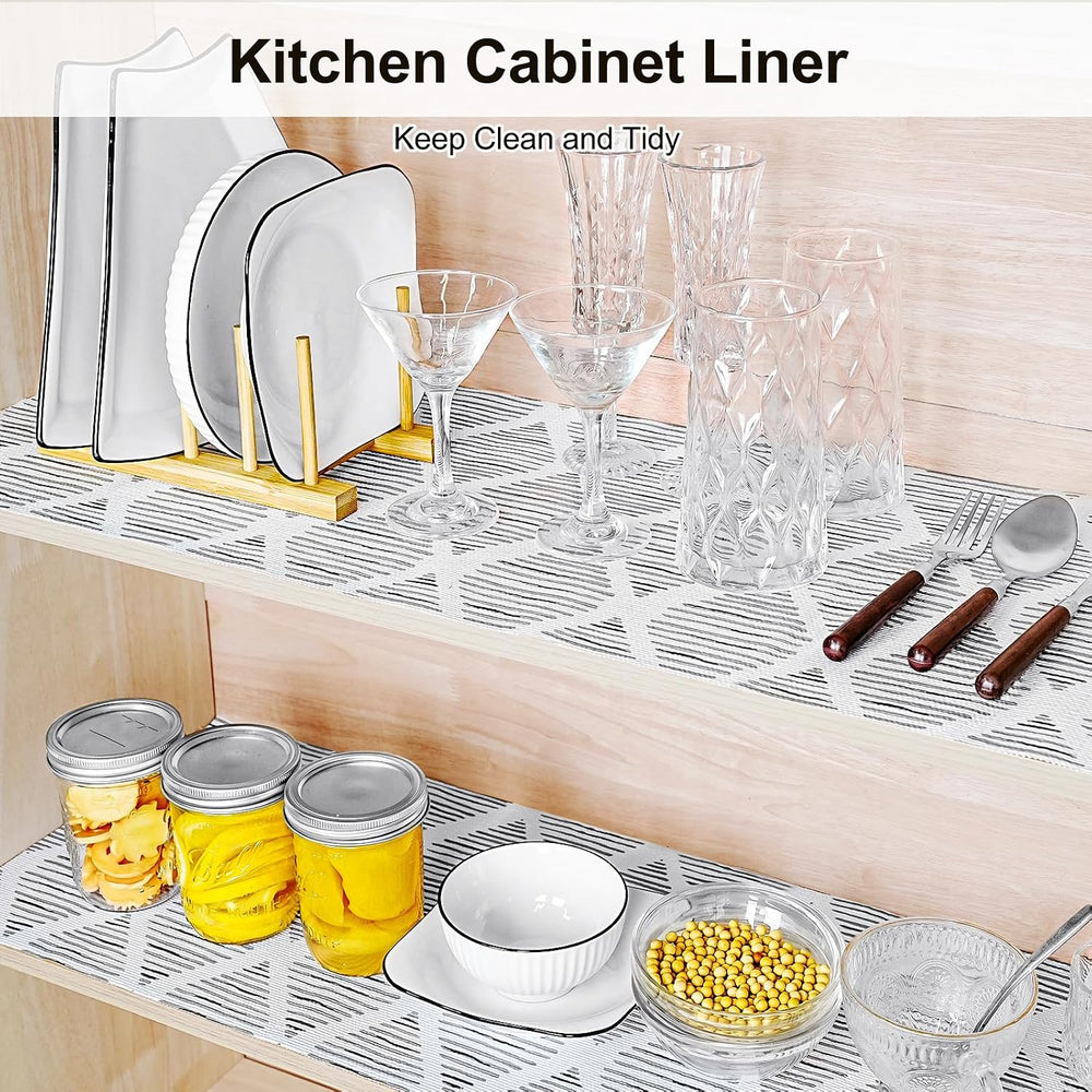 Drawer and Shelf Liner for Kitchen Cabinet Non-Adhesive 18in x 30FT