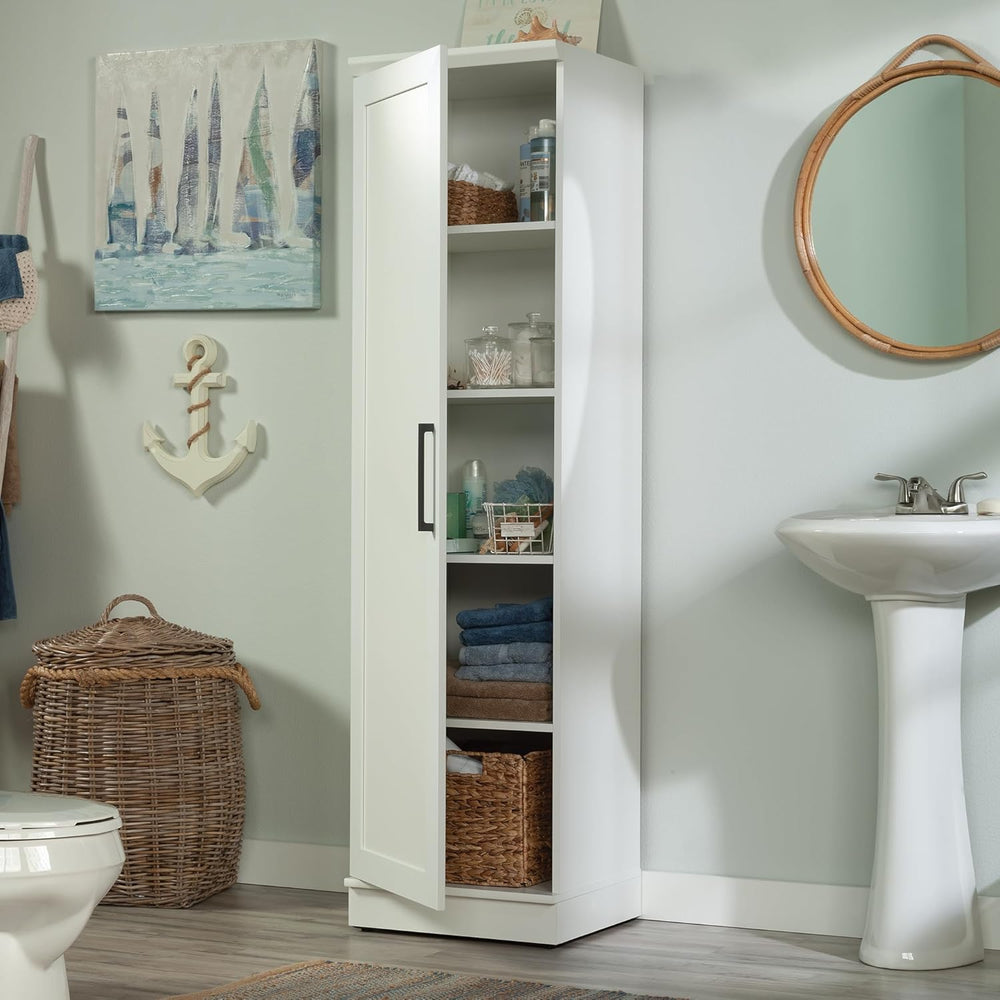 Sauder HomePlus Pantry Storage Cabinet, Soft White