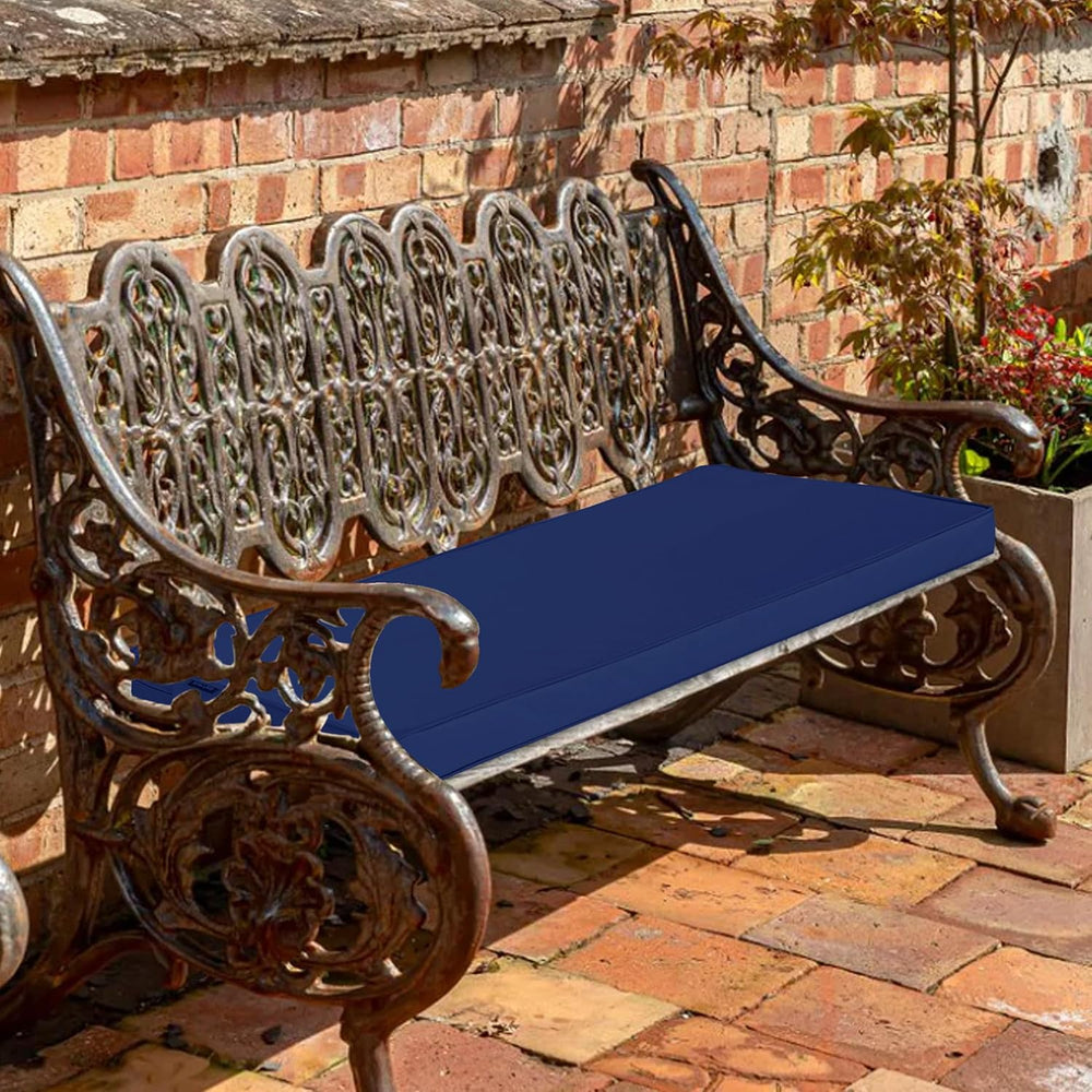 Outdoor Bench Cushions 48 x 18 Inch Thick Waterproof Porch Swing Cushions wit...