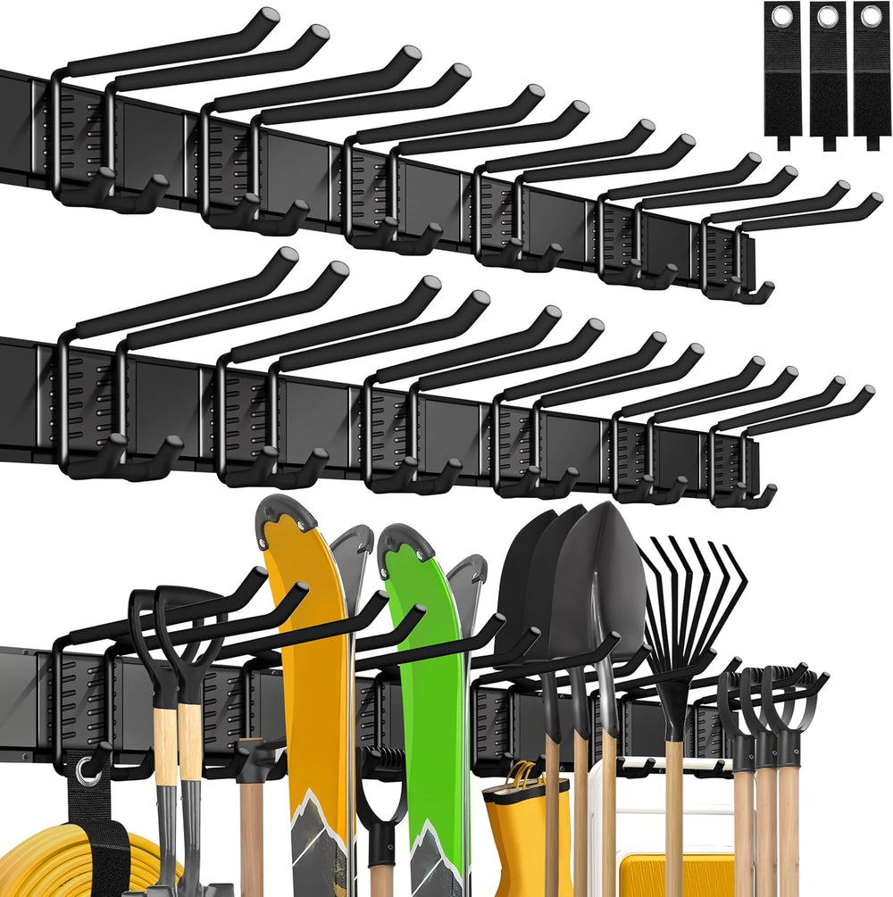 klasit Garage Wall Organizer,21Pack Carries 1200 lbs,Garden Tool Organizer
