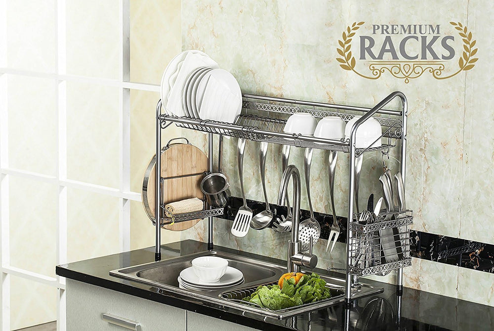 Premium Racks Professional Dish Rack (Over The Sink)