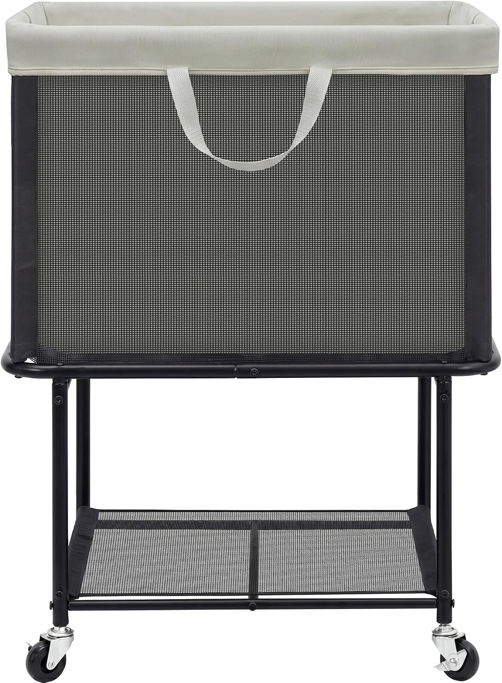 STO STO Rolling Laundry Hamper with Lockable Wheels, 29-Gallon (110L) Laundry...