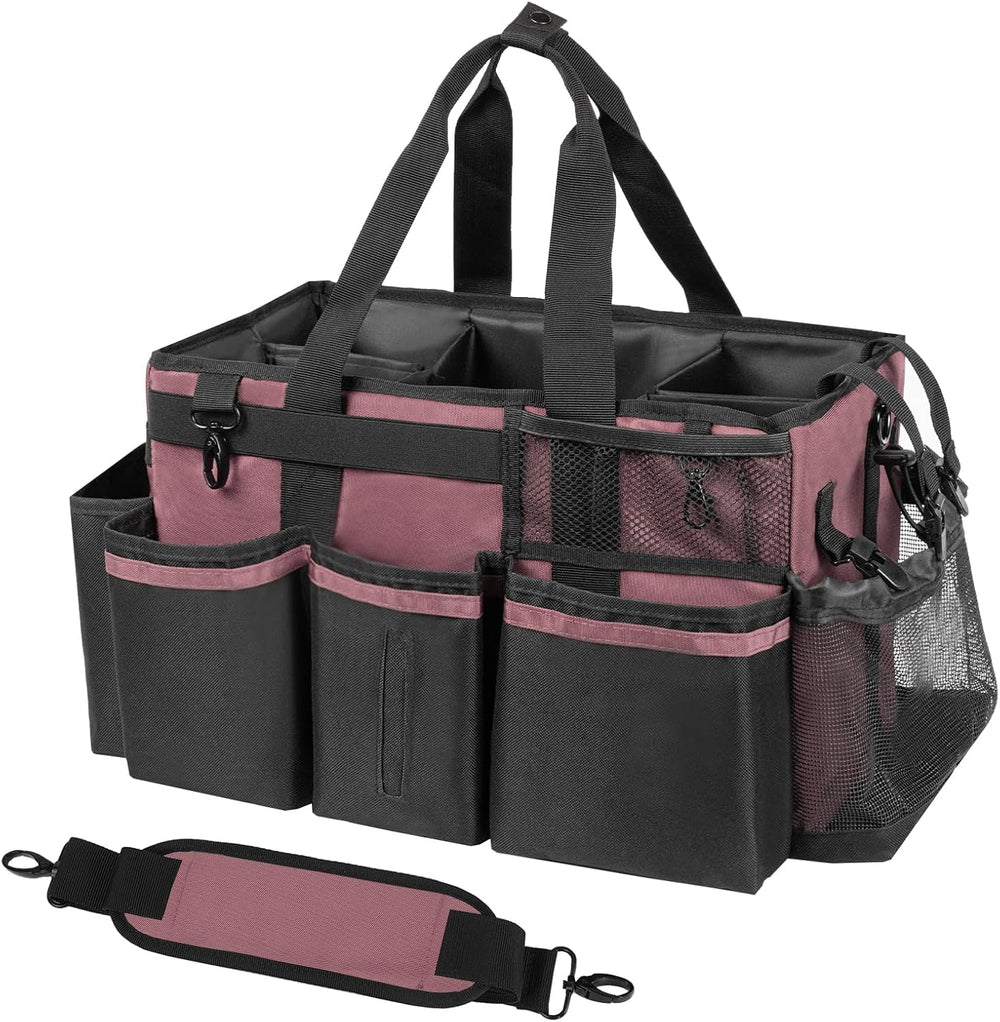 SCAVATA Wearable Cleaning Caddy, Cleaning Caddy Supplies Organizer with Handl...