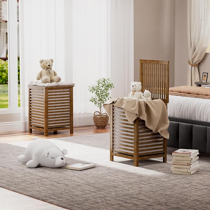 SMIBUY Double Laundry Hamper