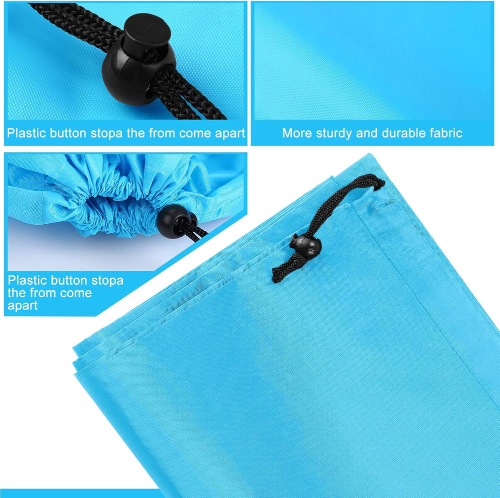 Sanwuta 40 Pcs Large Laundry Bags Bulk,Black, Gray, Sky Blue, Pink