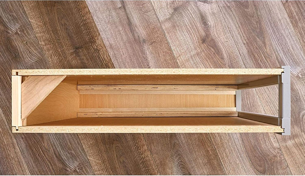 Rev-A-Shelf 3" Pull Out Shelf Organizer for Between Base Kitchen Cabinet...