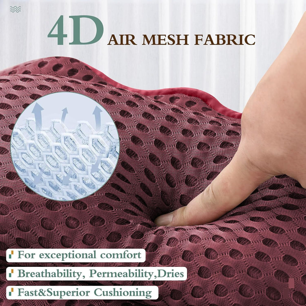 Bath Pillow RUVINCE Ergonomic Luxury Bathtub Pillow with Head,Neck, Shoulder ...