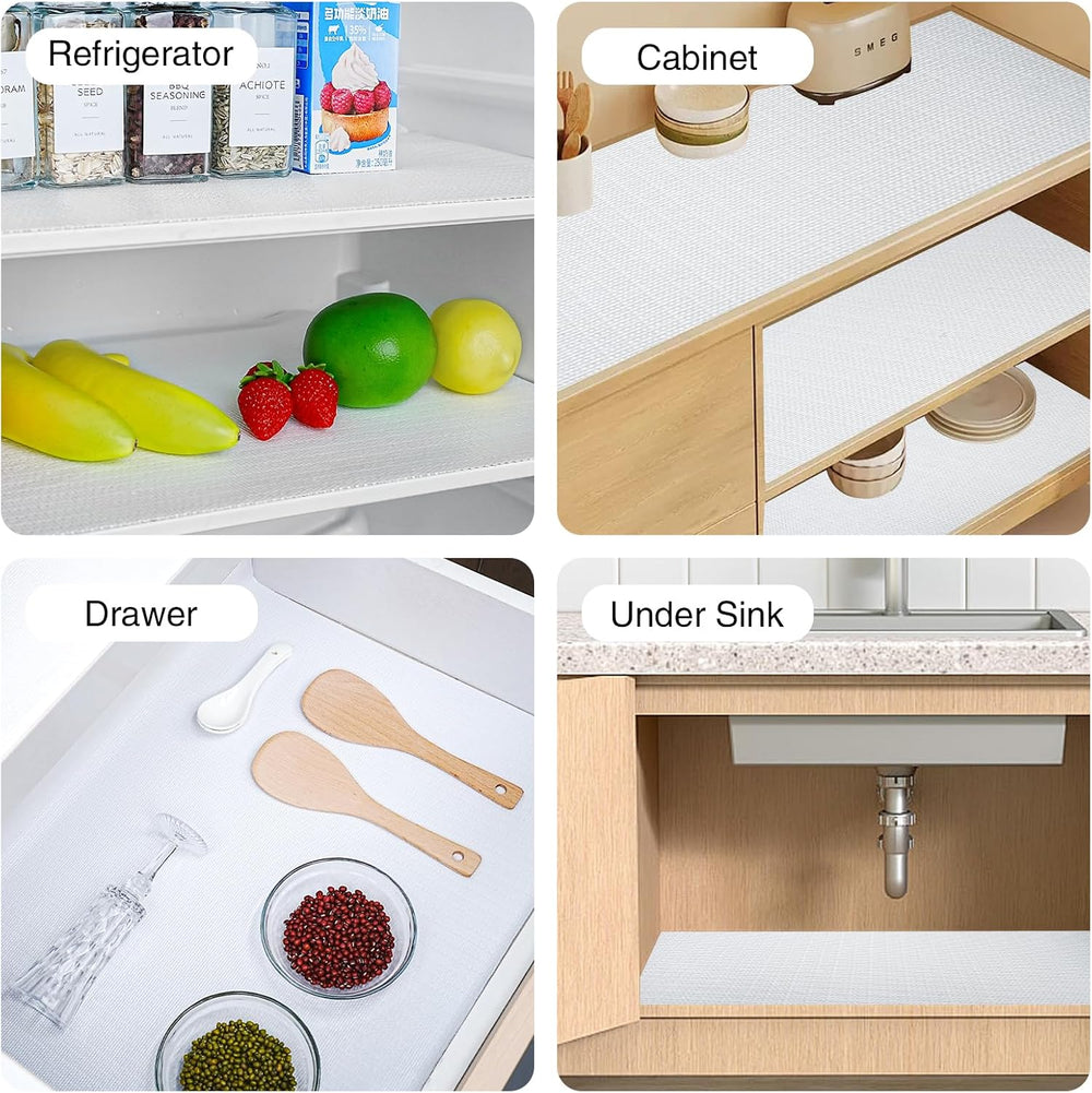 Drawer and Shelf Liner for Kitchen Cabinet Non-Adhesive 24in x 20FT