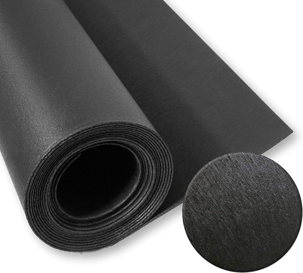 Heavy Duty No-Slip Tool Box Liner & Garage Drawer Liner - Black 24" ...