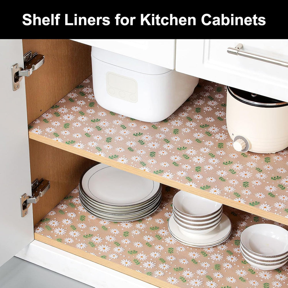 Cooyes Shelf Liner Non-Adhesive EVA Cabinet & Drawer Liner 20" x 360...