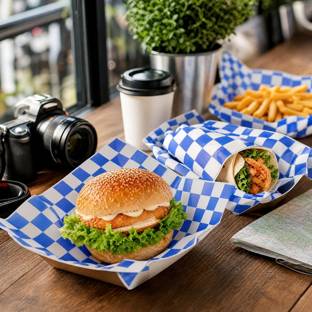 Fasmov 1000 Sheets 12 x 12 inches Sandwich Paper Deli Basket Liner Wrap Food ...