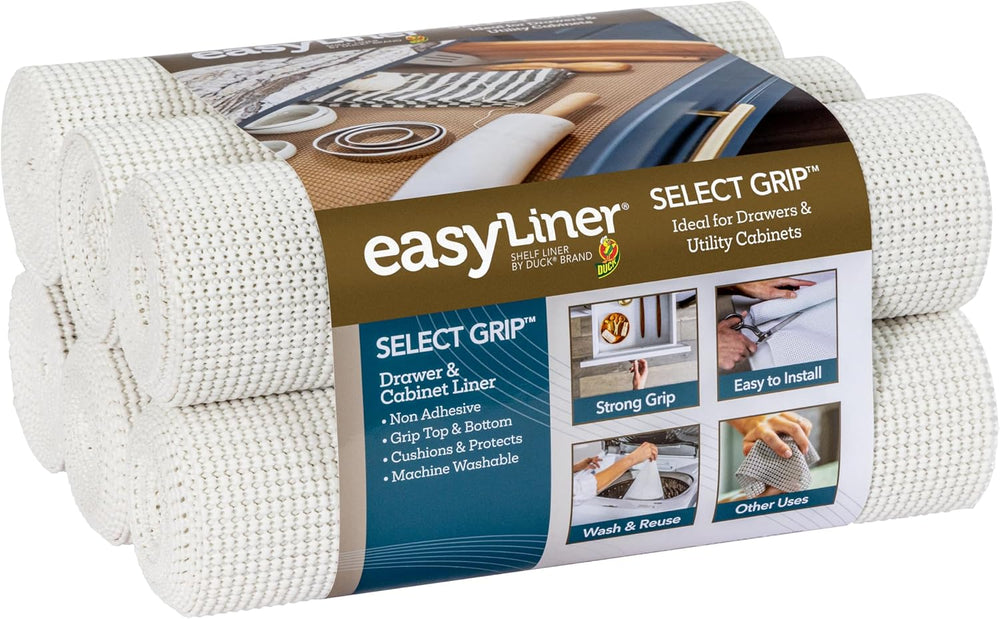 EasyLiner Select Grip Shelf Liner - Easy to Install & Cut to Fit - Non Sl...