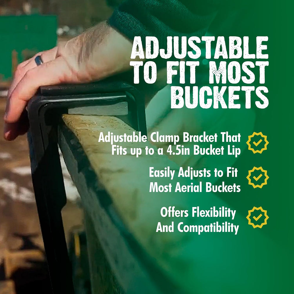 FORESTER Adjustable Bucket Chainsaw Scabbard | Chainsaw Holder for Bucket Tru...