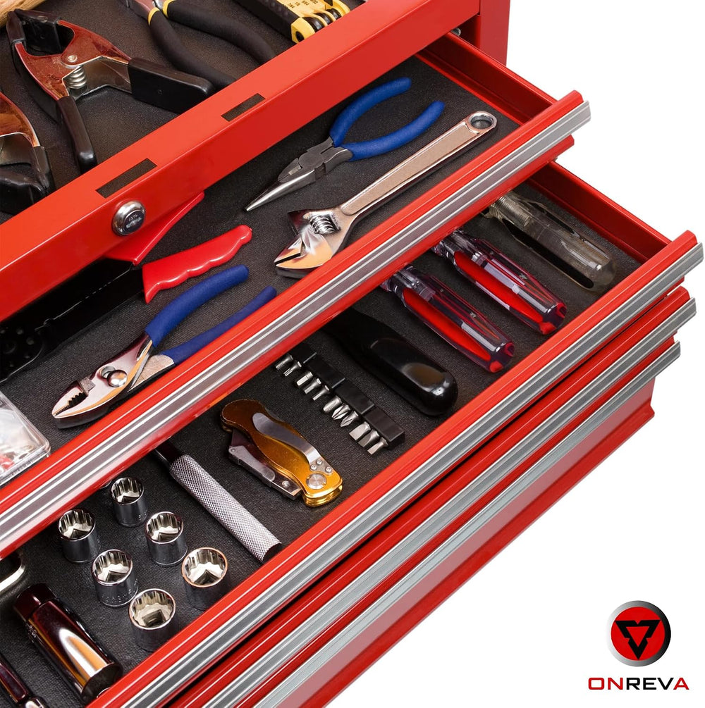 ONREVA Tool Box Liner 24 inch Wide x 24 Ft Large, Toolbox Drawer Liners, Heav...
