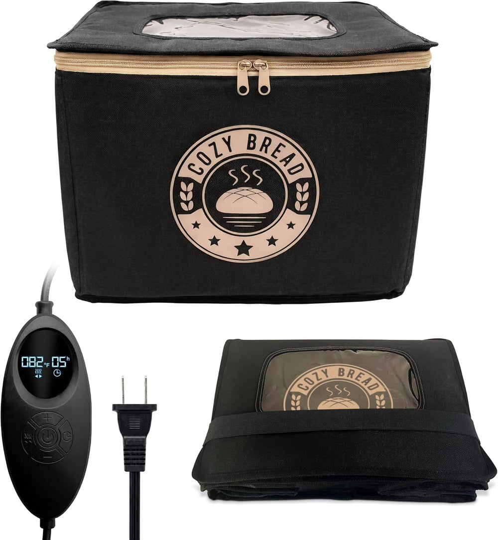 Cozy Bread® Proofer | Sourdough Proofing Box with Thermostat Control, Collaps...