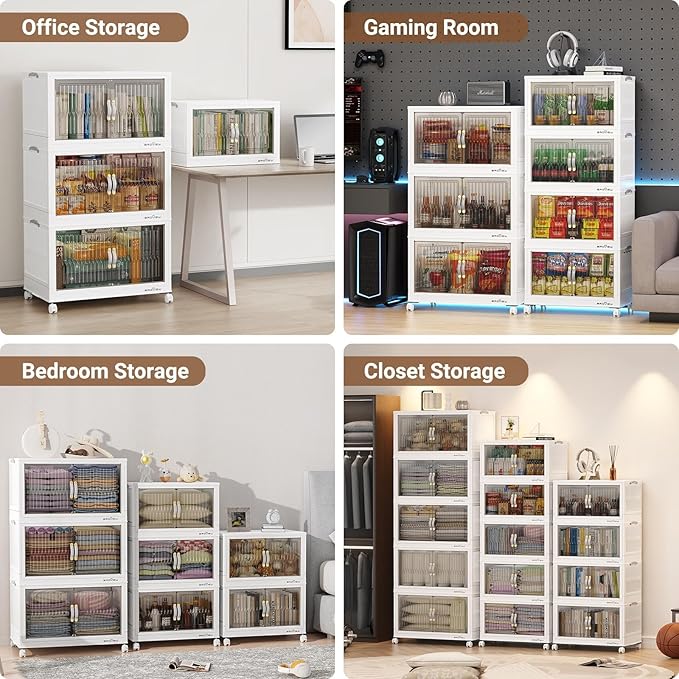 BROVIEW 320Qt Stackable Storage Bins