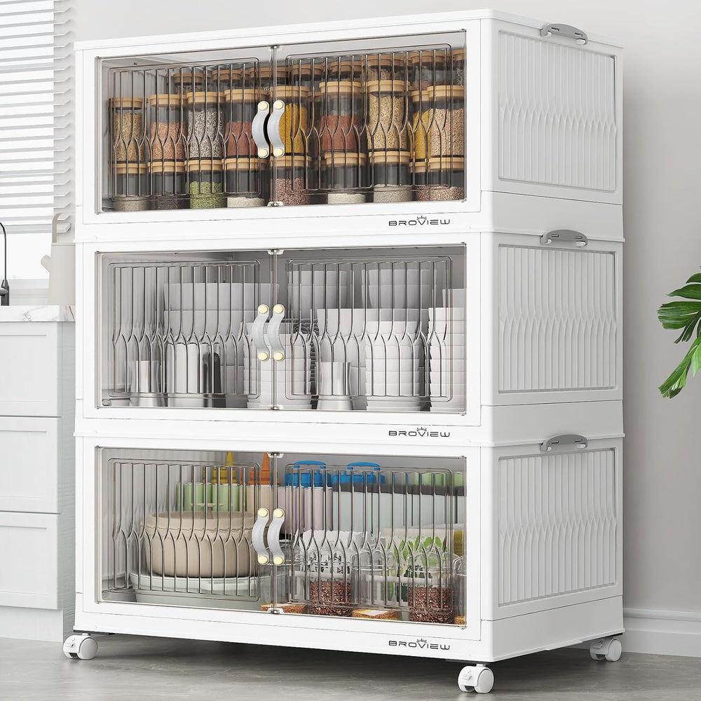 BROVIEW 360Qt Stackable Storage Bins