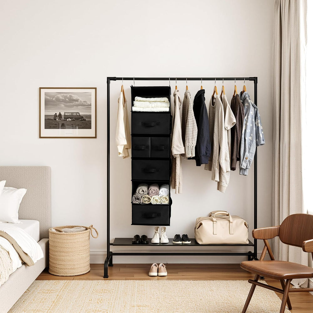 GRANNY SAYS Hanging Closet Organizer, 5 Drawers, 6 Shelves, 6 Pockets