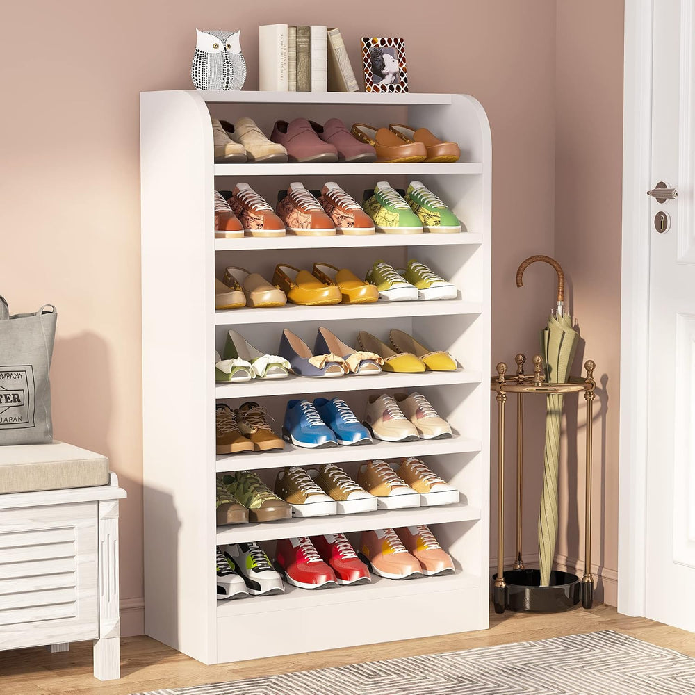 Tribesigns Shoe Rack Set of 2, 8-Tier Tall Shoe Shelf Shoes Storage Organizer...