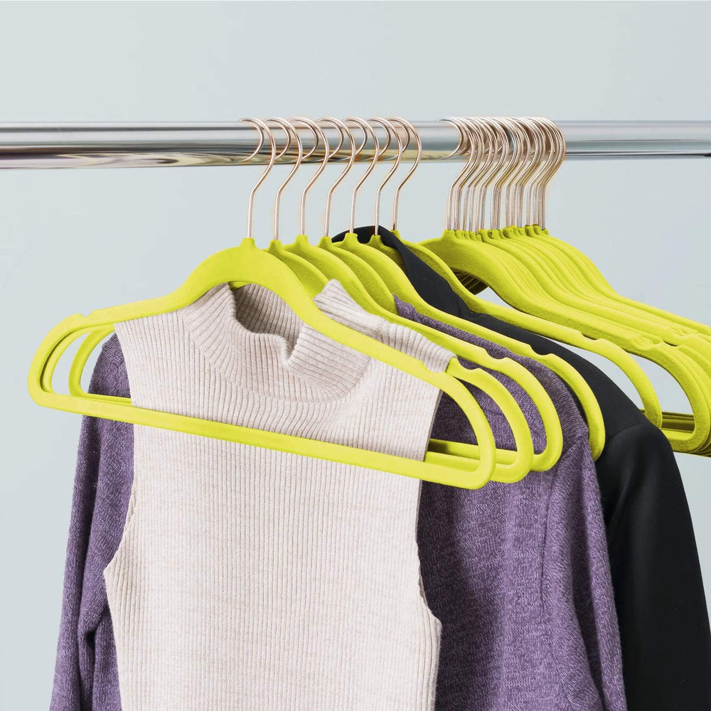 VECELO Premium Velvet Clothes Hangers Suit Heavy Duty (100 Pack)-Non Slip &am...