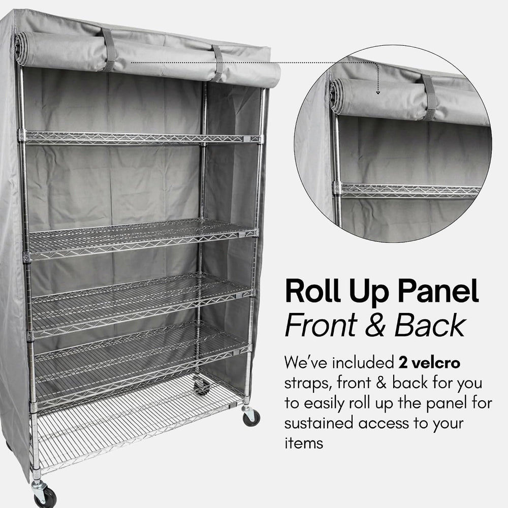 Formosa Covers Premium Wire Shelf Cover - Perfect Fit for Wire Shelving - Ver...