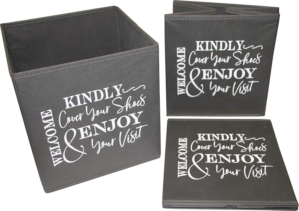 Life Charge Shoe Covers Box - Real Estate Open House Supplies for Realtor Lis...