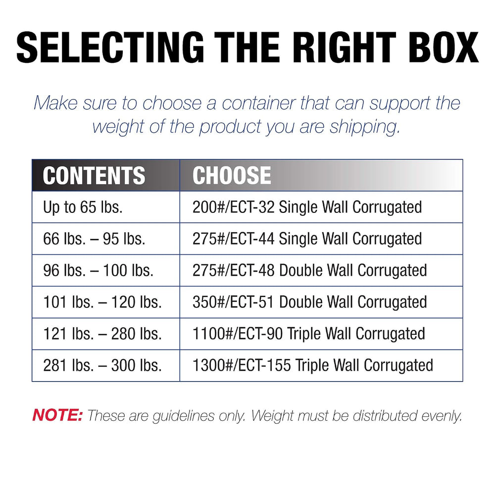 BOX USA White Shipping Boxes 17 1/4"L x 11 1/4"W x 8"H (25 Pac...
