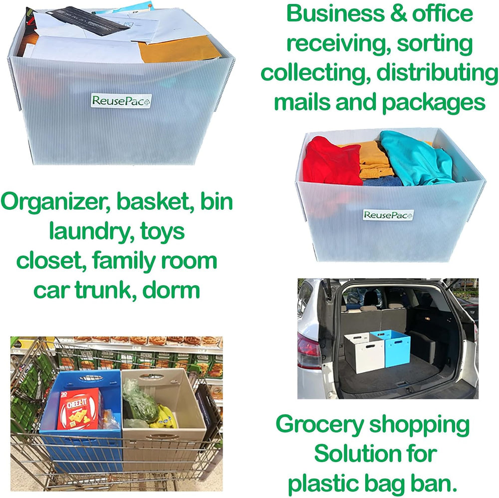 Postal Mail Tote Nestable Box, Storage Bin, Container, Basket, Organizer for ...