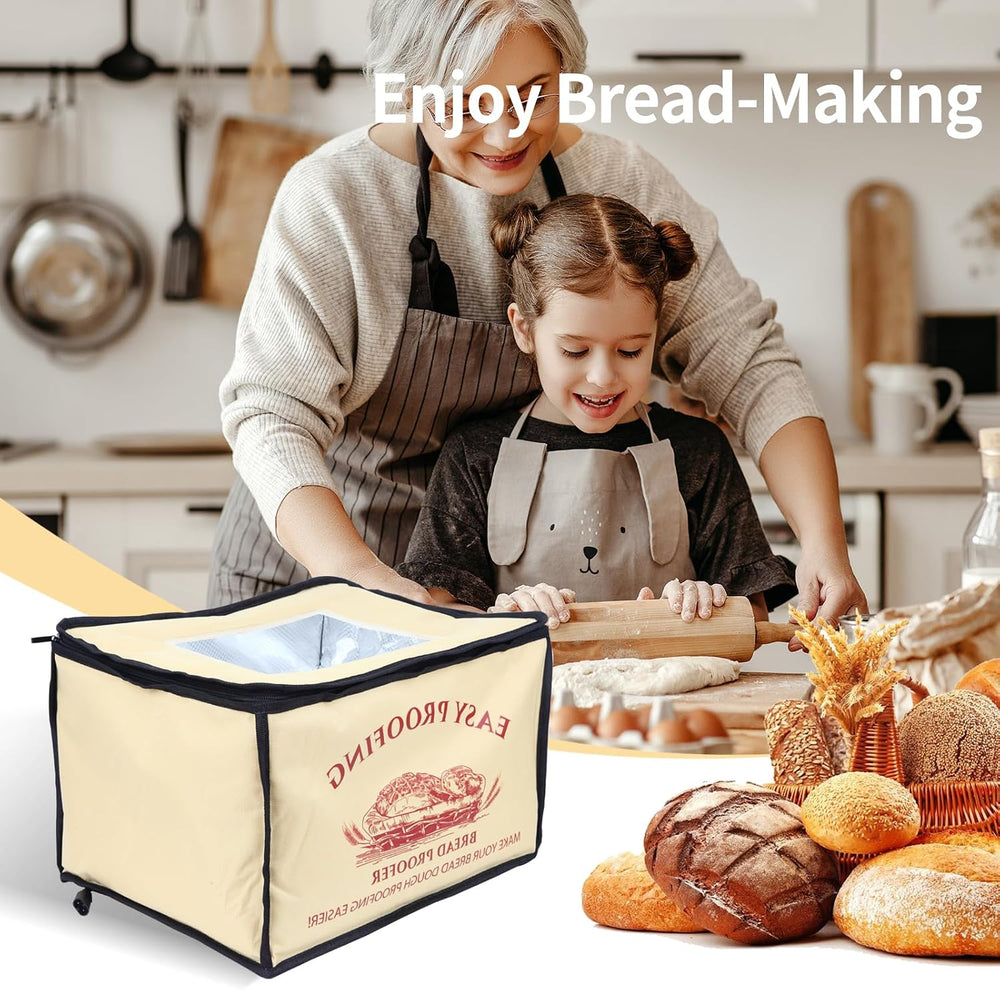 Bread Proofing Box, Electric Dough Proofing Box, Quick Dough Proofer, Tempera...