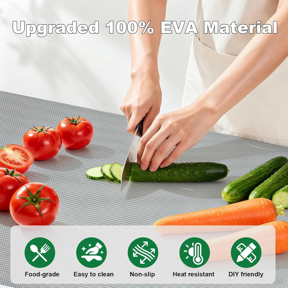 EVA Shelf Liner for Kitchen Cabinet 17 in X 20 Ft Refrigerator Liners