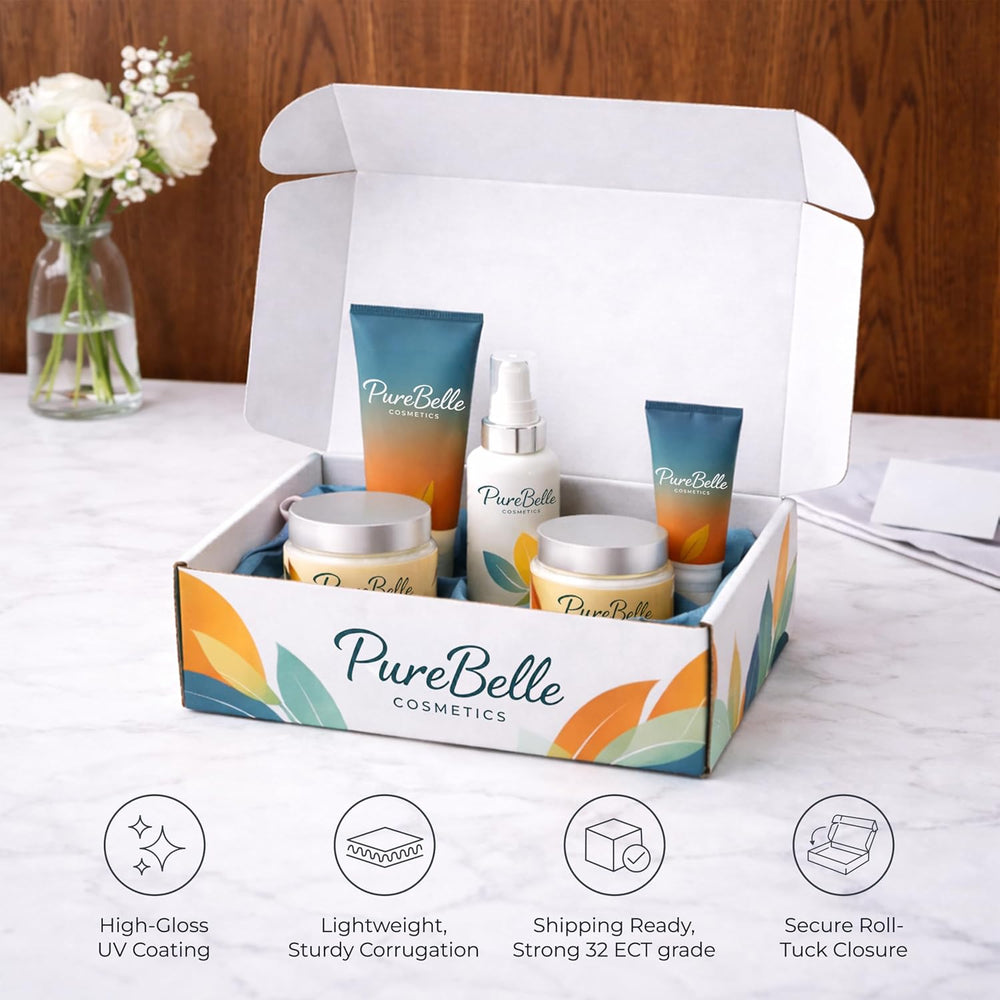 Personalized Mailer Box, Add Logo or Text, 12" x 10" x 4", 24 ...