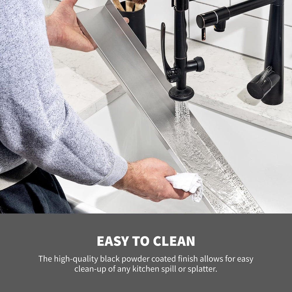 StoveShelf 30" Length Stainless Steel Finish Magnetic Shelf for Kitchen ...
