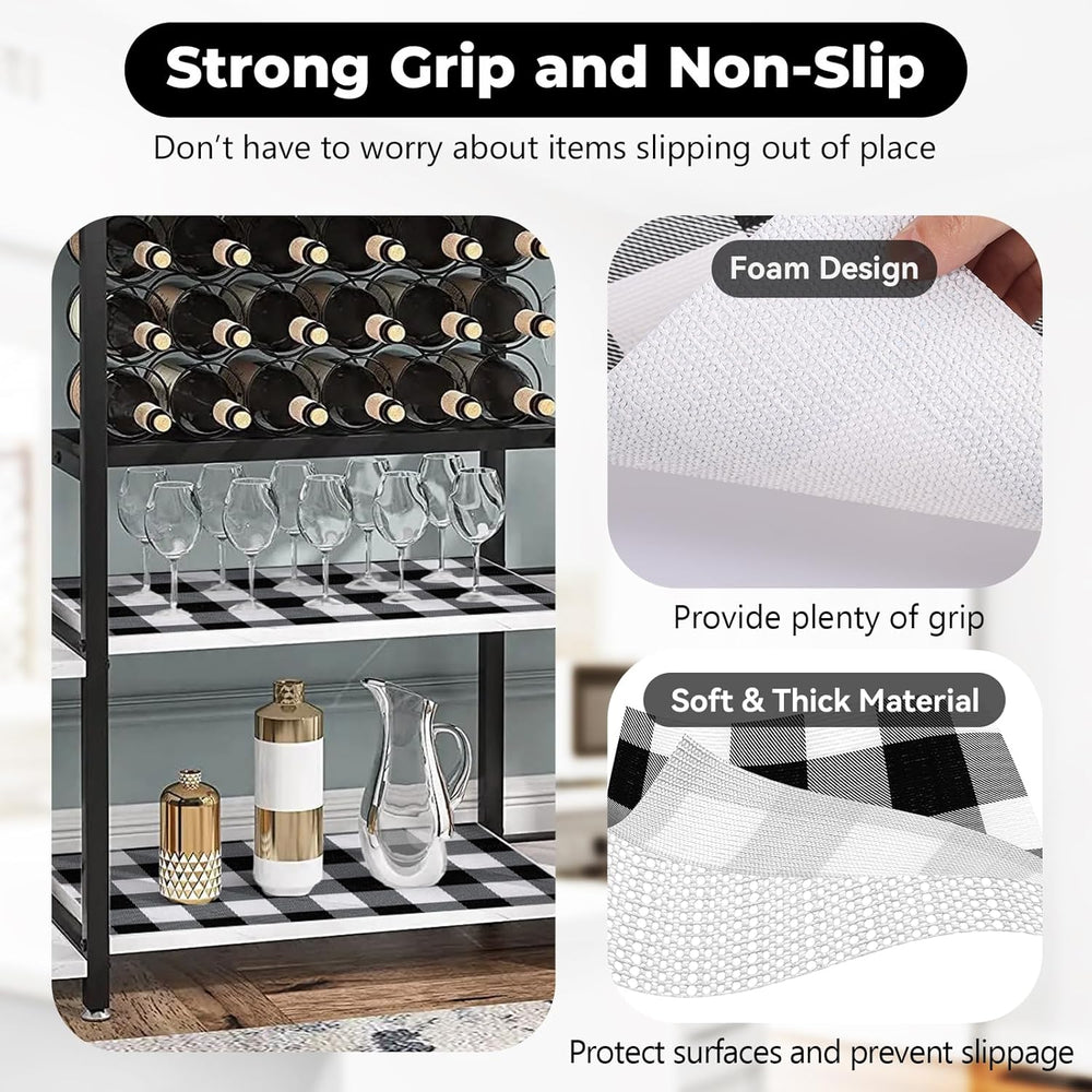 Shelf Drawer Liners for Kitchen Cabinet Non-Adhesive 17.5In x 20FT