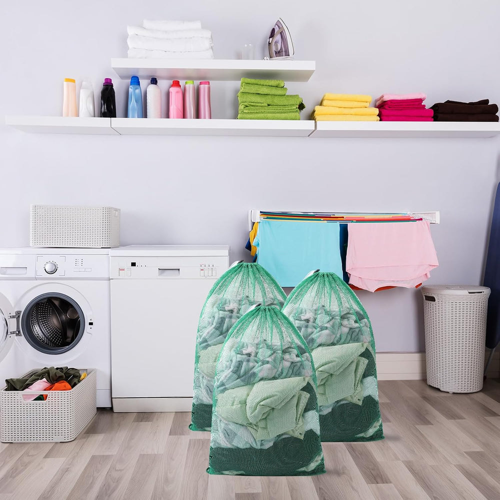 Berlune 30 Pack Large Mesh Laundry Bags
