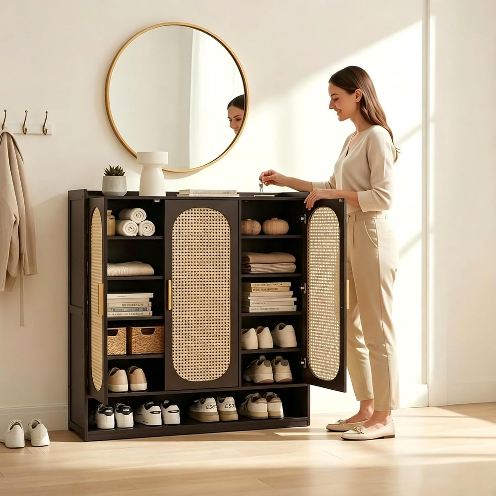 SACSTAR 7-Tier Shoe Cabinet 35.83”L x 12.60”D x 36.61”H