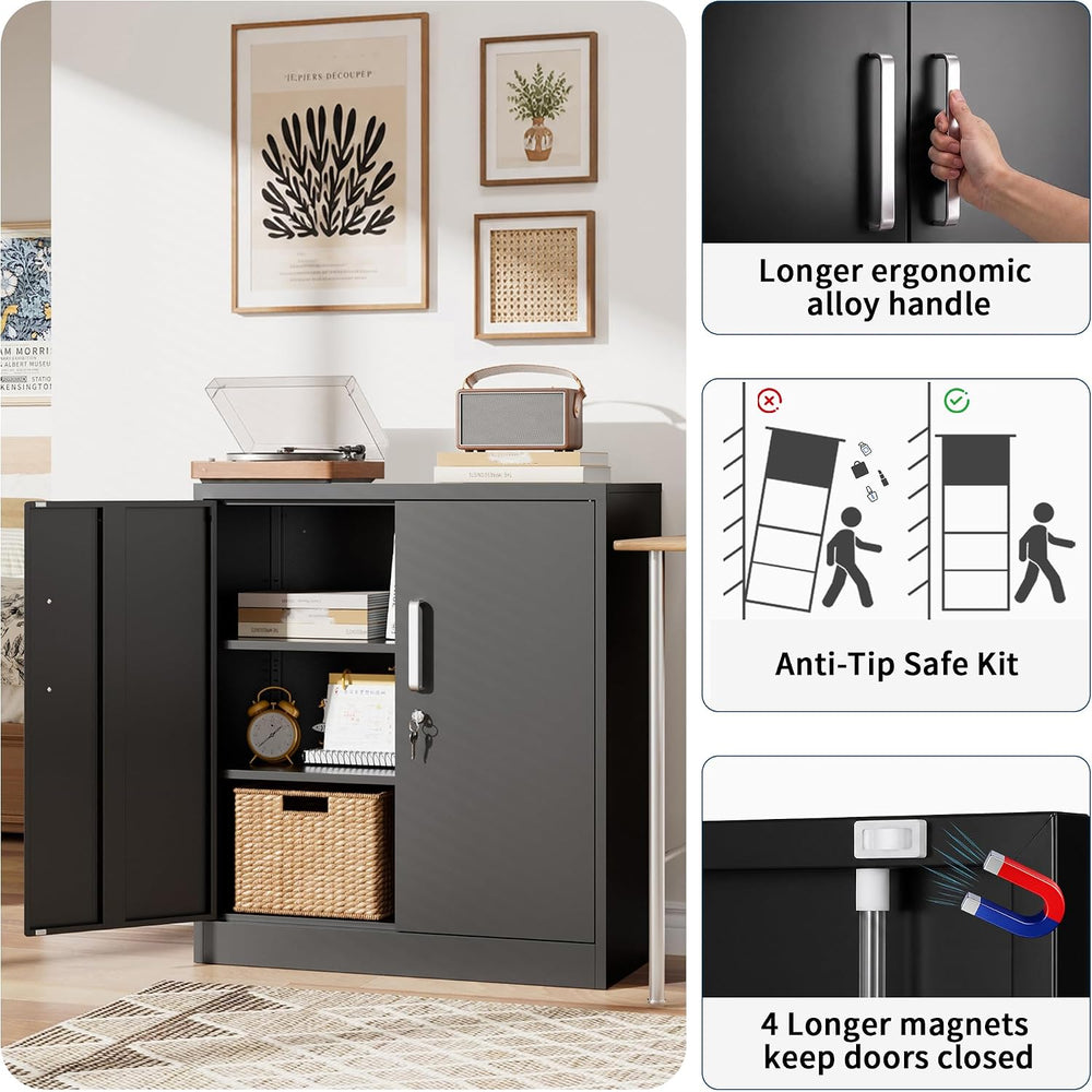 Garage Storage Cabinet, Durable Metal Storage Solution