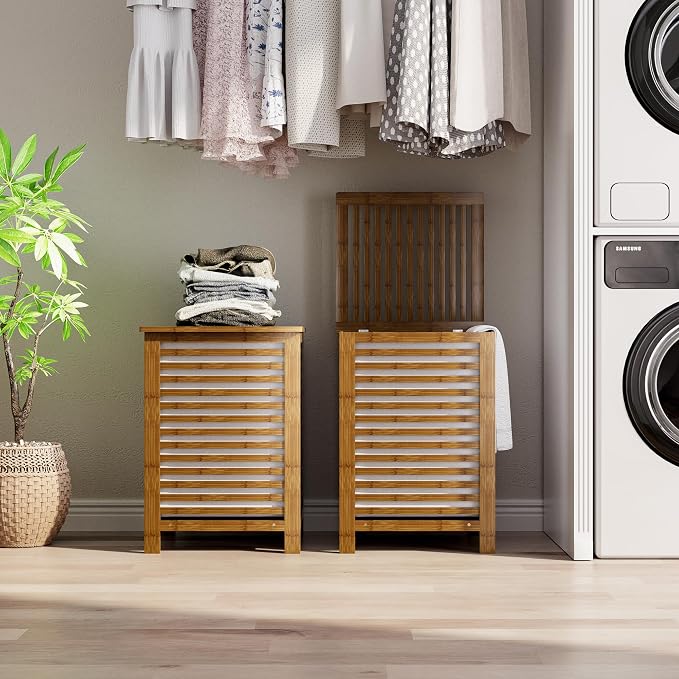 SMIBUY Double Laundry Hamper