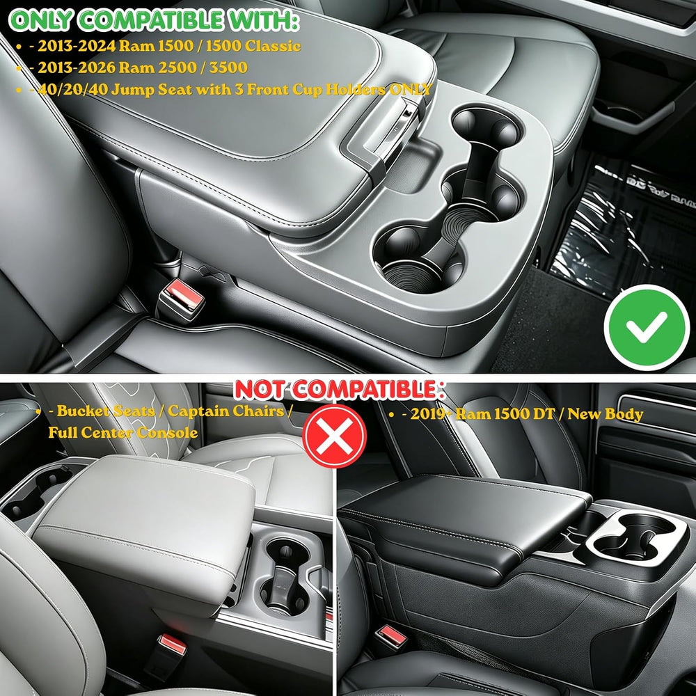 Console Organizer Tray for Dodge Ram 1500/2500/3500 Split Bench Only