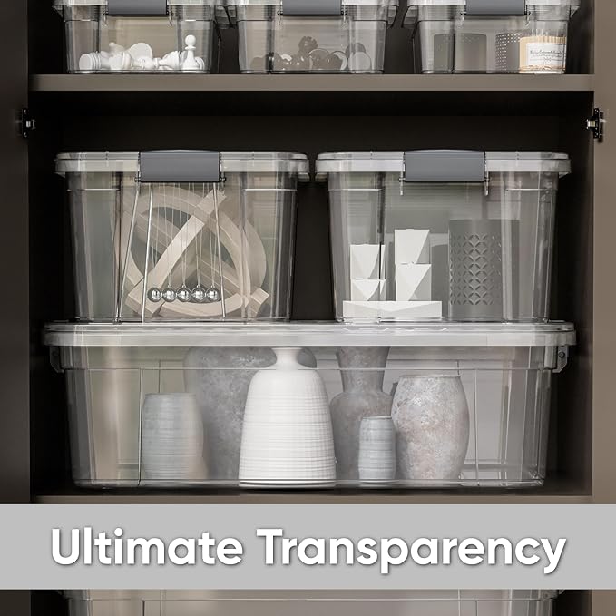 Superio Clear Storage Boxes