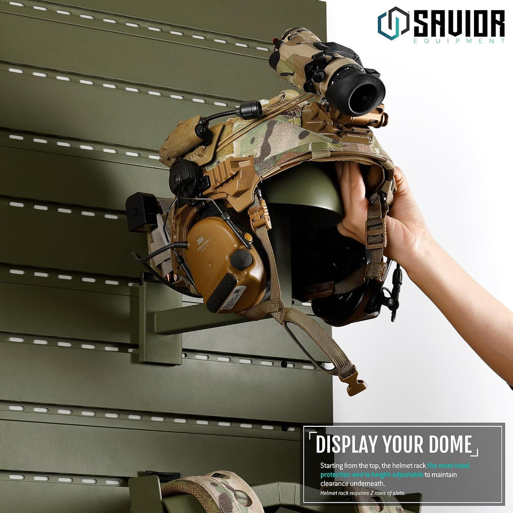 Savior Equipment Wall Rack System H.A.B Attachment Tactical Gear Wall Mount O...