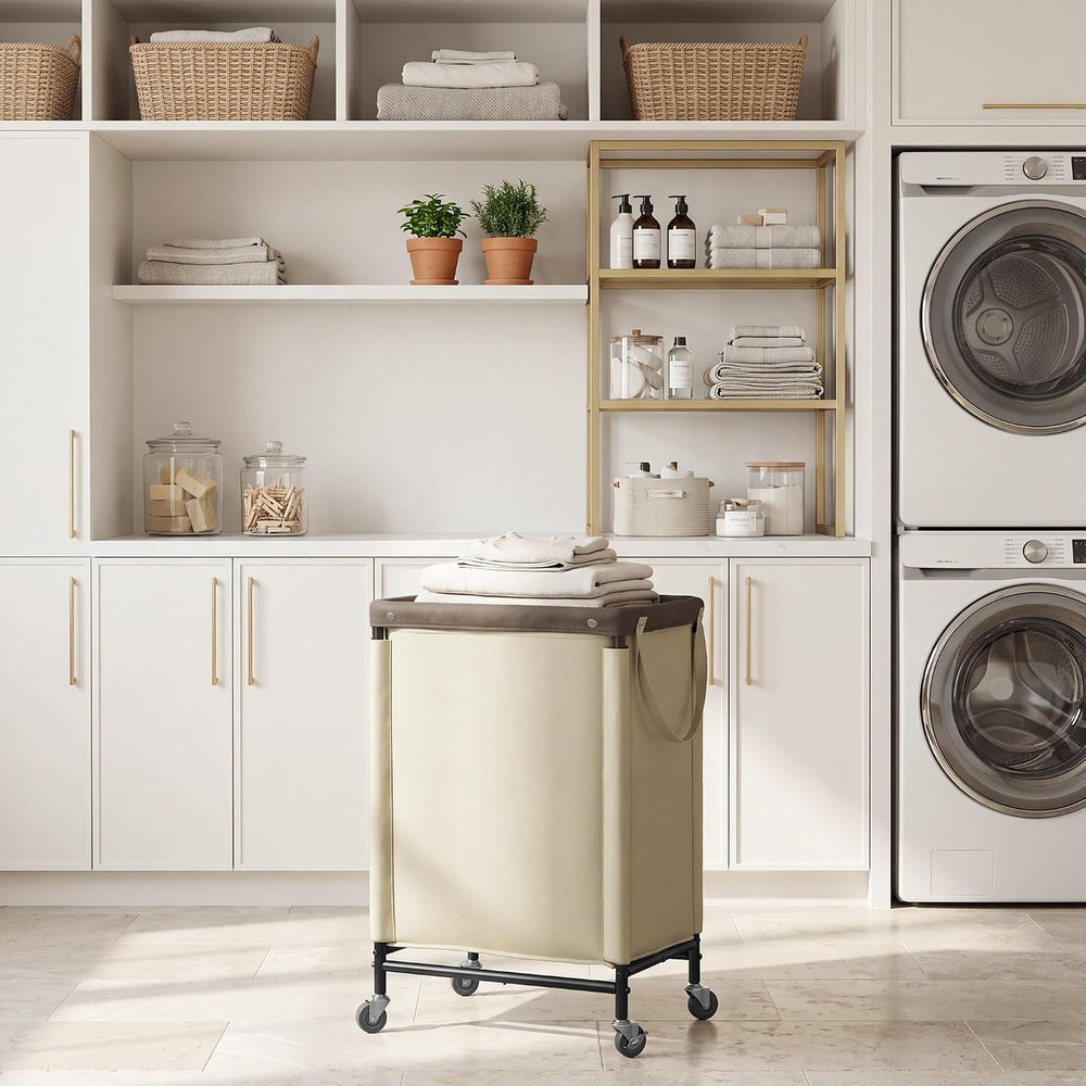 StorageWorks Laundry Hamper with Wheels and Removable Liner Bag
