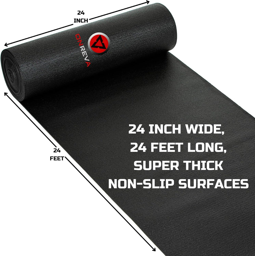 ONREVA Tool Box Liner 24 inch Wide x 24 Ft Large, Toolbox Drawer Liners, Heav...